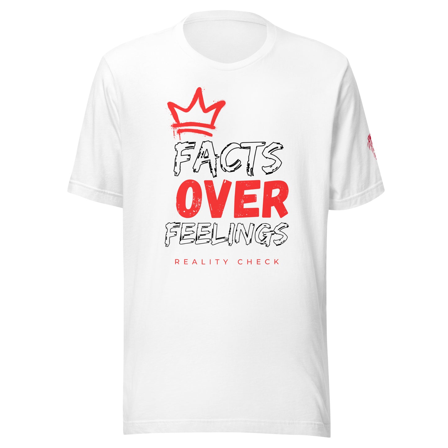 Facts Over Feelings (Red) t-shirt