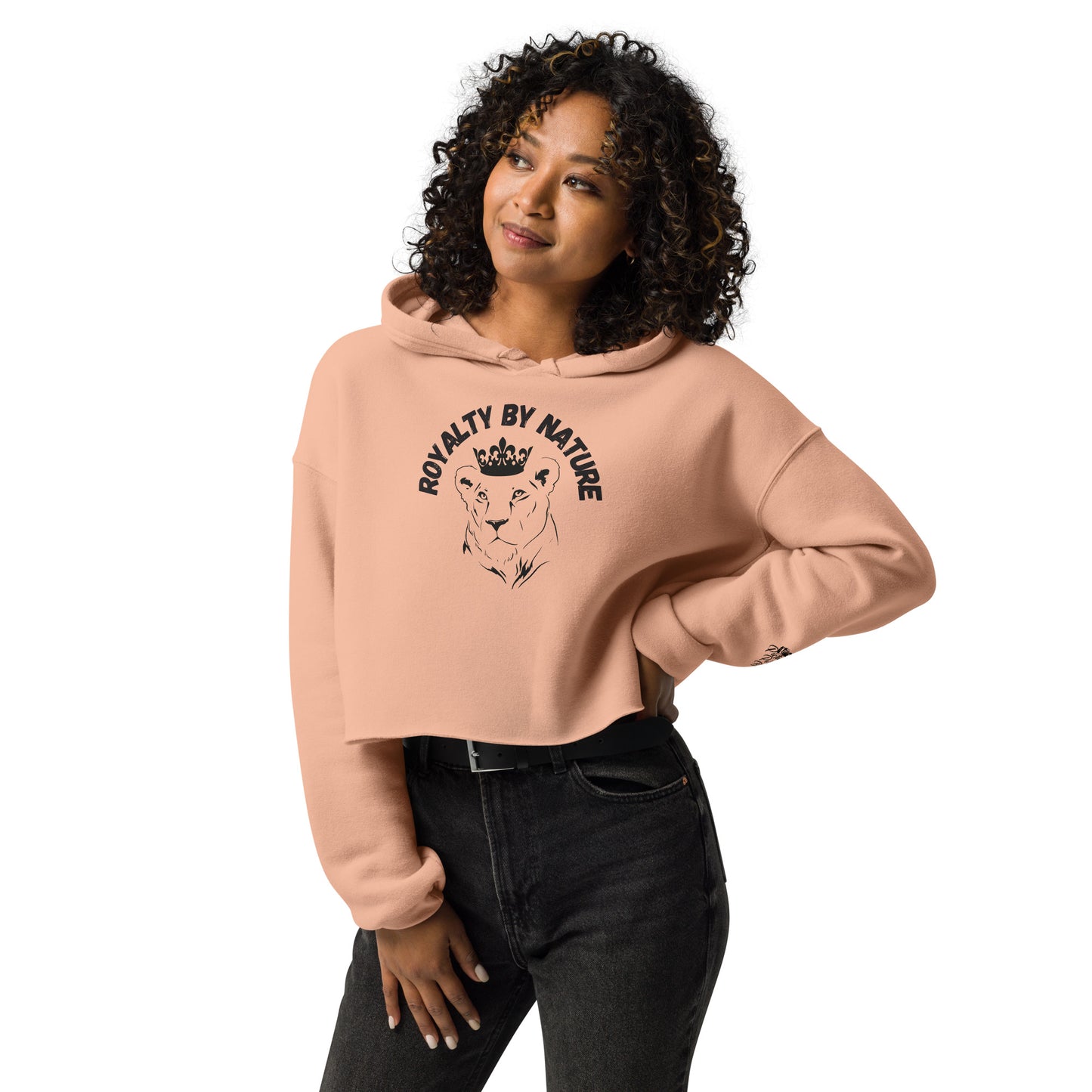 Royalty By Nature - Crop Hoodie