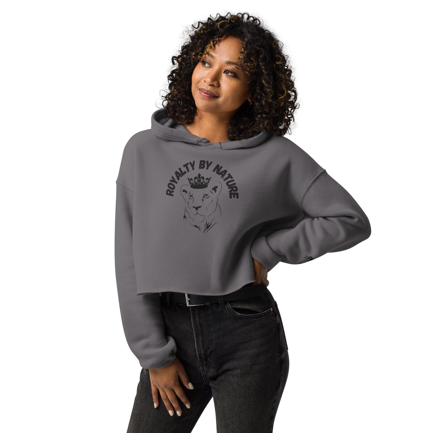 Royalty By Nature - Crop Hoodie