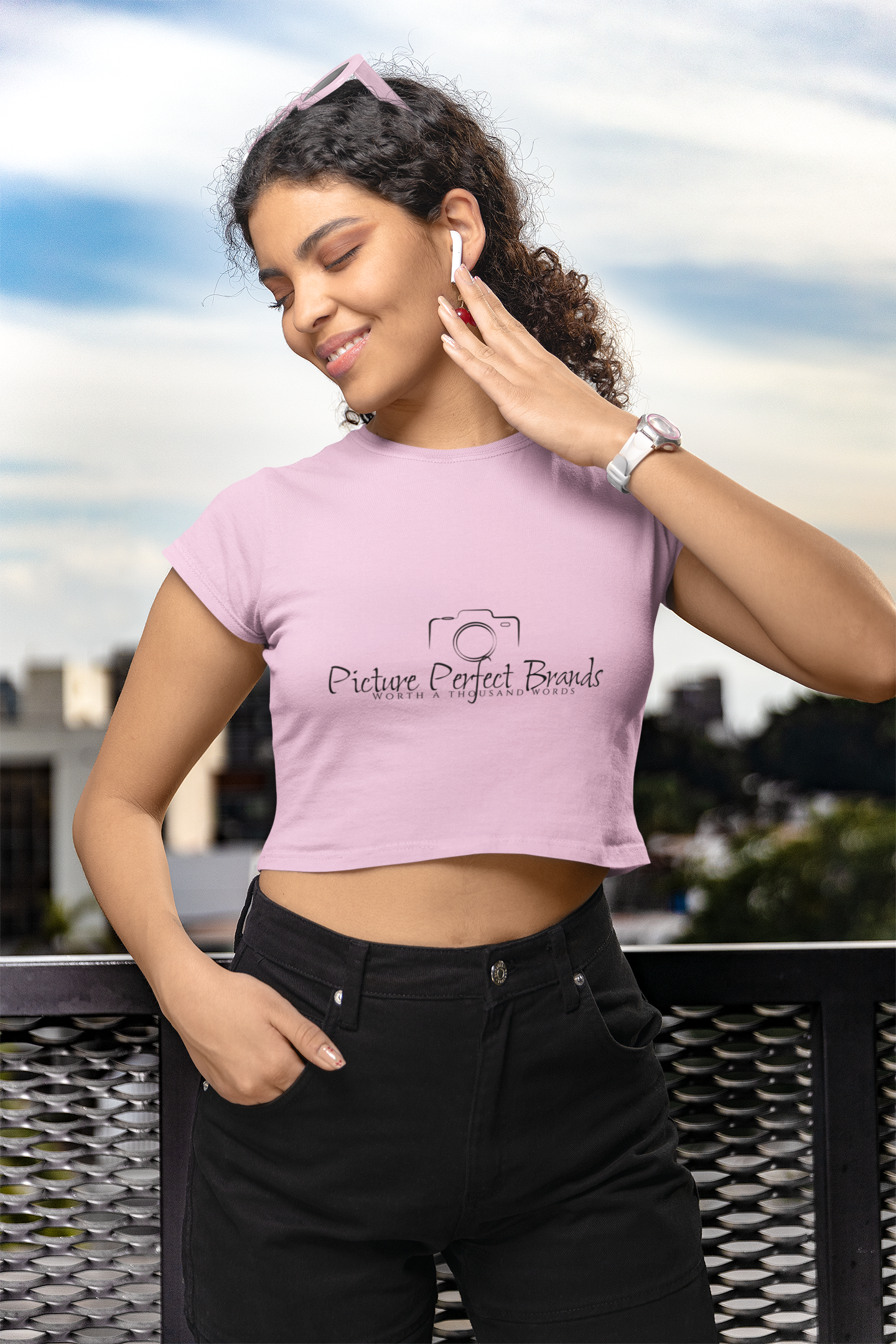 Women's Picture Perfect Brands Cropped T-Shirt